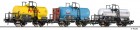 70018 Sachsenmodelle set of 3 Tank cars (limited edition)